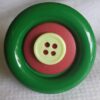Green Elf Nested Button Ring