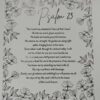 Psalm 23 Foil Art Print