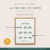SHS 10 Truths of Hope (2 Digital Prints)