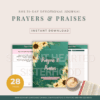 SHS Prayers and Praises 21 Day Devotional Journal