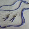 Snow & Ice Beaded Necklace Set