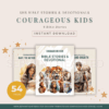 SHS Courageous Kids - Bible Stories & Devo (Instant Download)