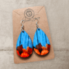 Pumpkin Dangle Earrings