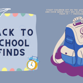 Back To School Finds