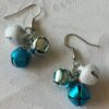 Mini Jingle Bell Icy Trio Earrings