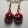 Shine Bulb Red Earrings