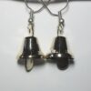 Chime Bell Silver Earrings