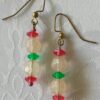Christmas Palette Dangle Earrings