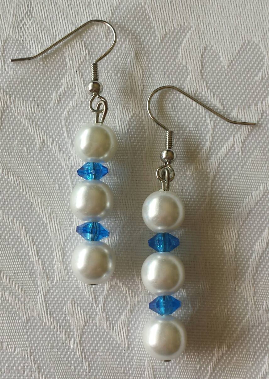 Winter Palette Dangle Earrings