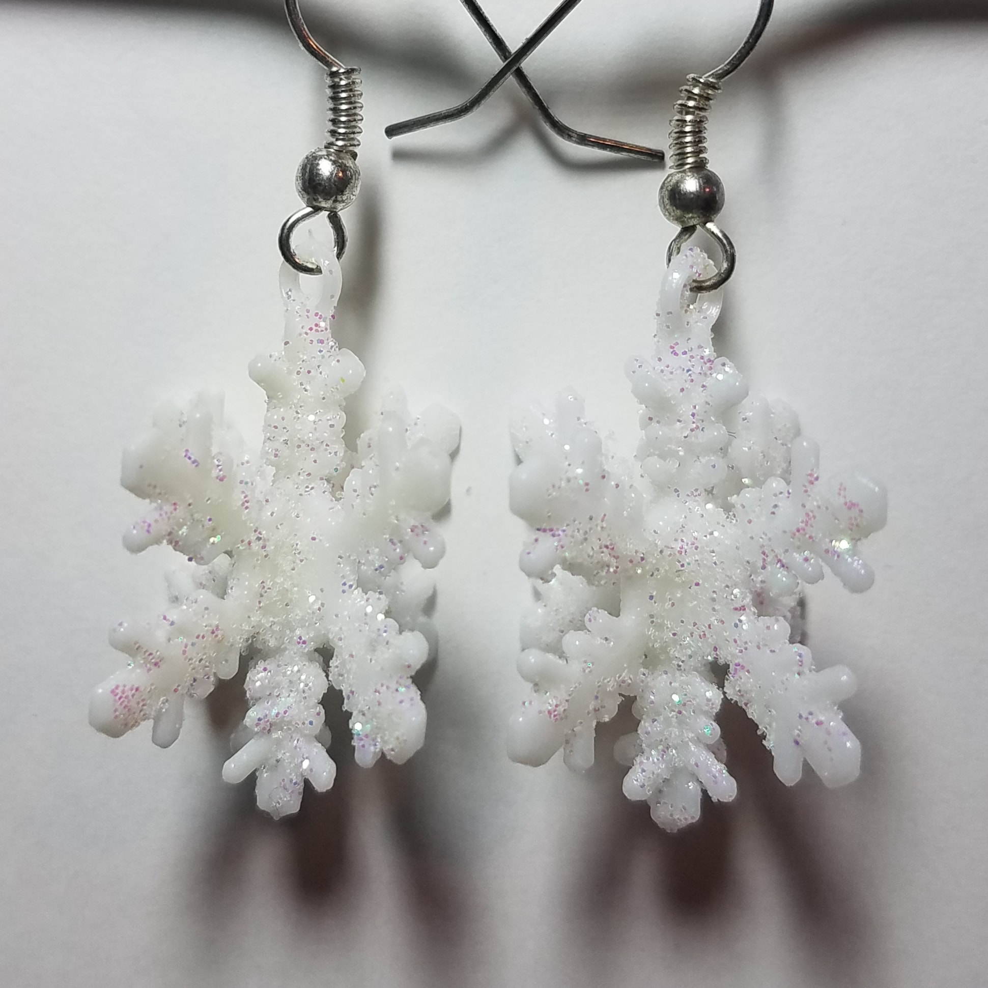 Glitterflake Flare Earrings A