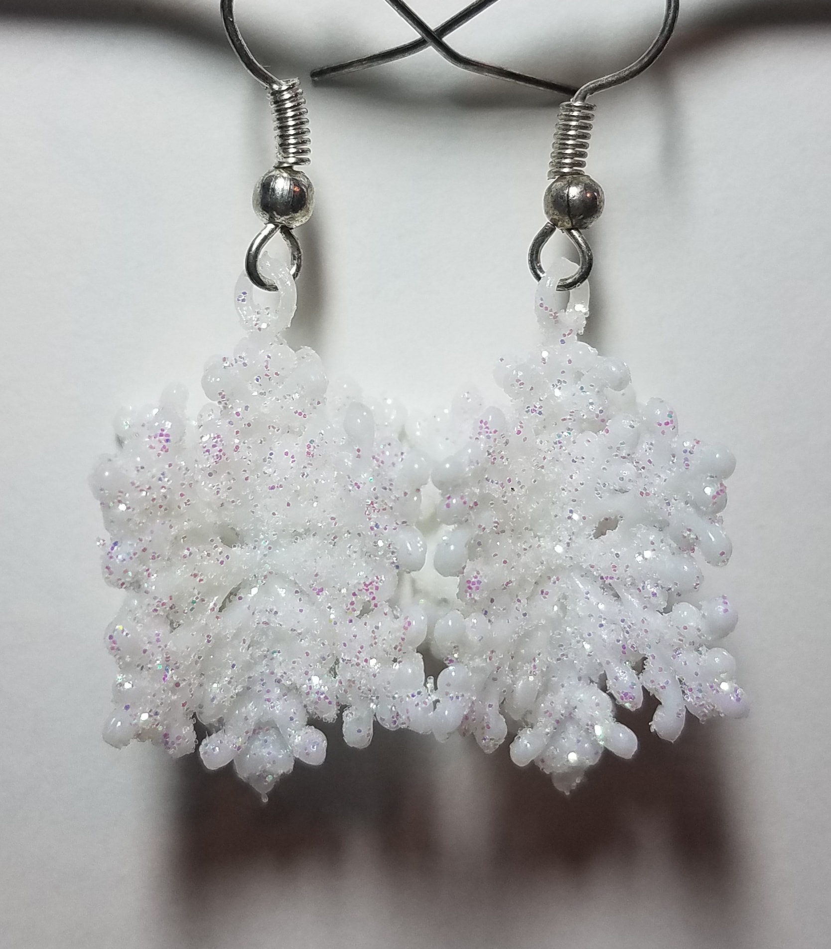 Glitterflake Flare Earrings C