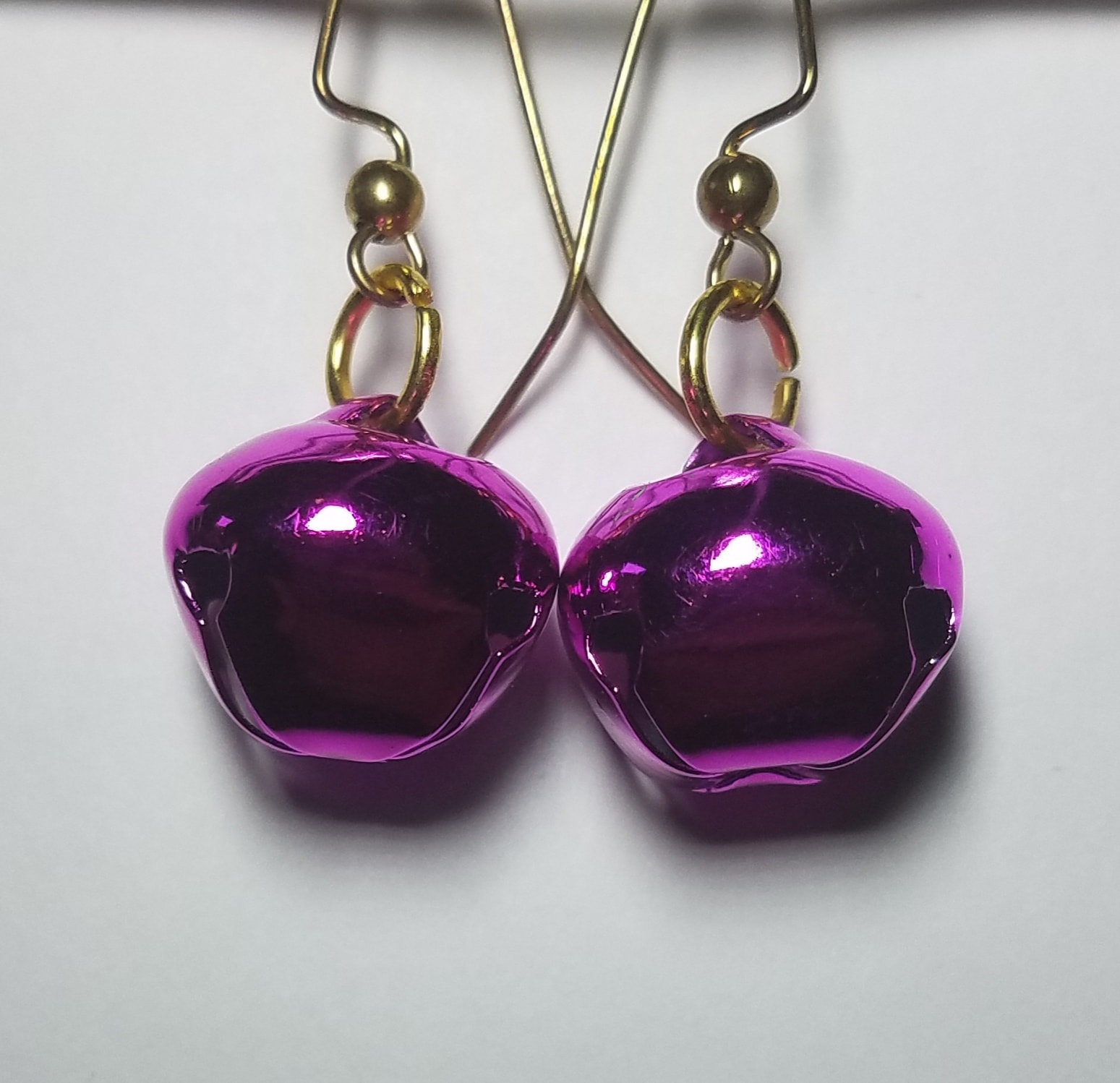 Jingle Bell Pink B Earrings