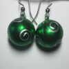 Ornament Green A Earrings