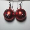 Ornament Red A Earrings