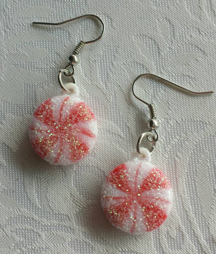 Peppermint Earrings