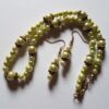 Golden Pearly Green Necklace Set