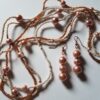 Rosy Pearl Inspiration Strand Necklace Set