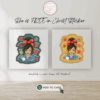 She is FREE in Christ Sticker