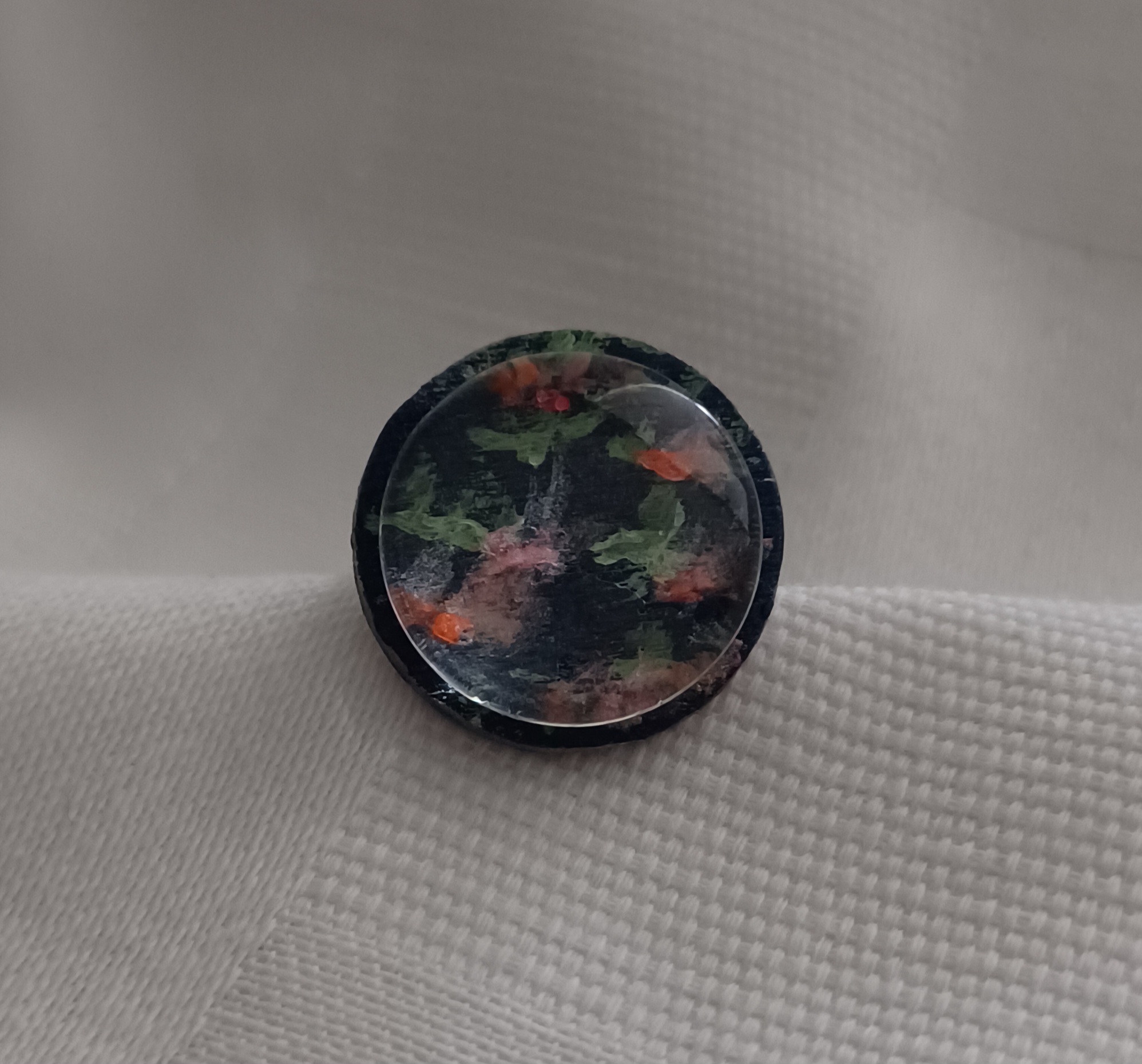 Sky Lilies Art Ring