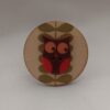 Hoots Leaves Button Ring