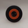 Ebony & Orange Button Ring