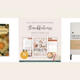 Fall Gratitude Journals and Devotionals