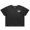 Hype for Christ Heavy Faded Black Crop Top