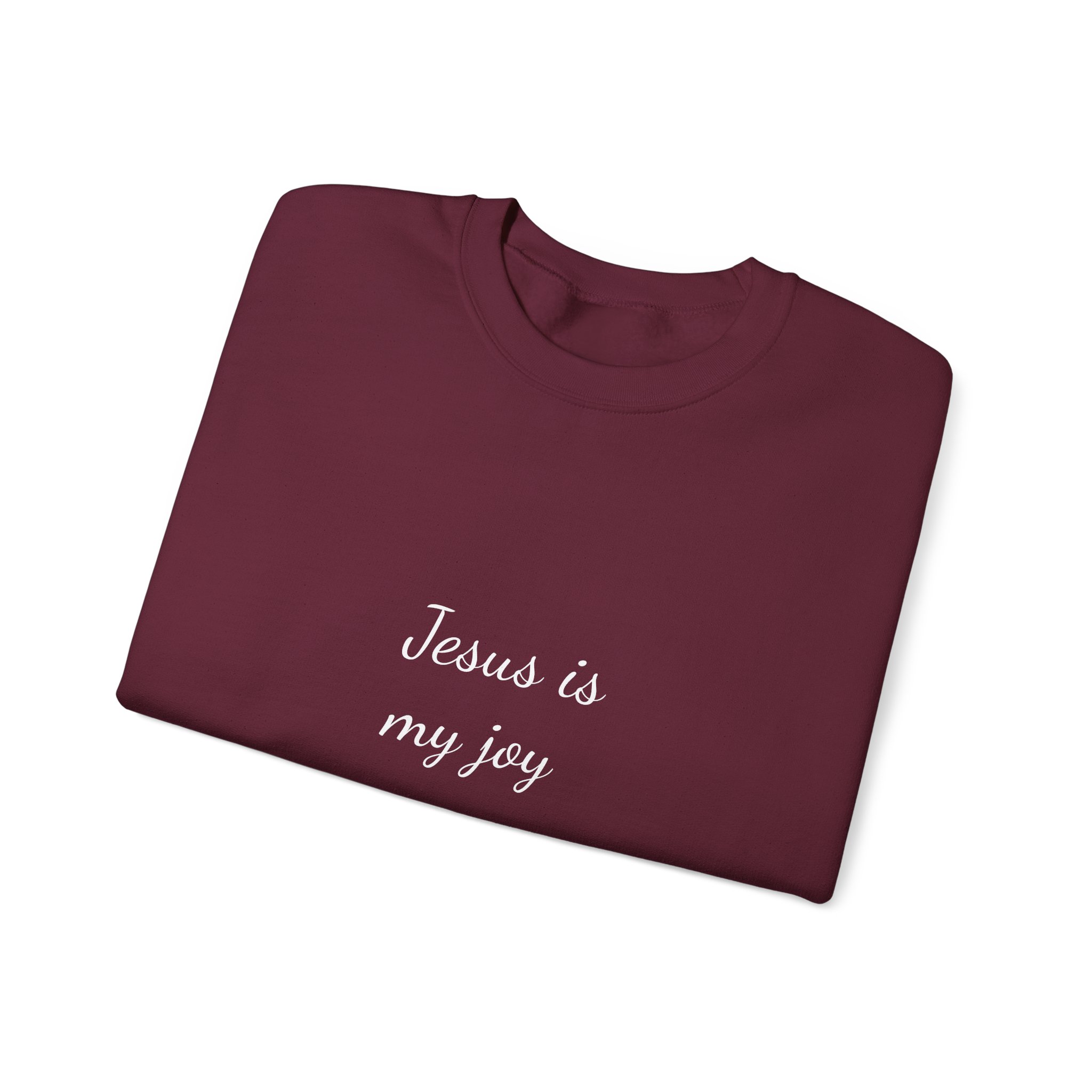 Jesus is My Joy Unisex Heavy Blend™ Crewneck Sweatshirt - Image 15