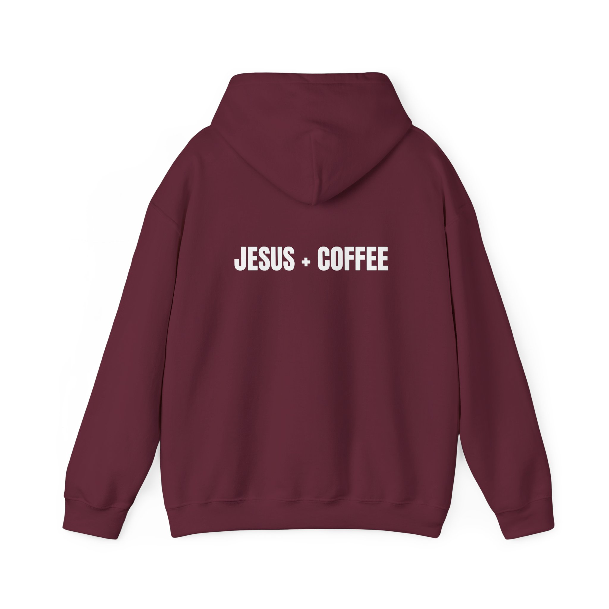 Jesus + Coffee Unisex Heavy Blend™ Hooded Sweatshirt - Image 29