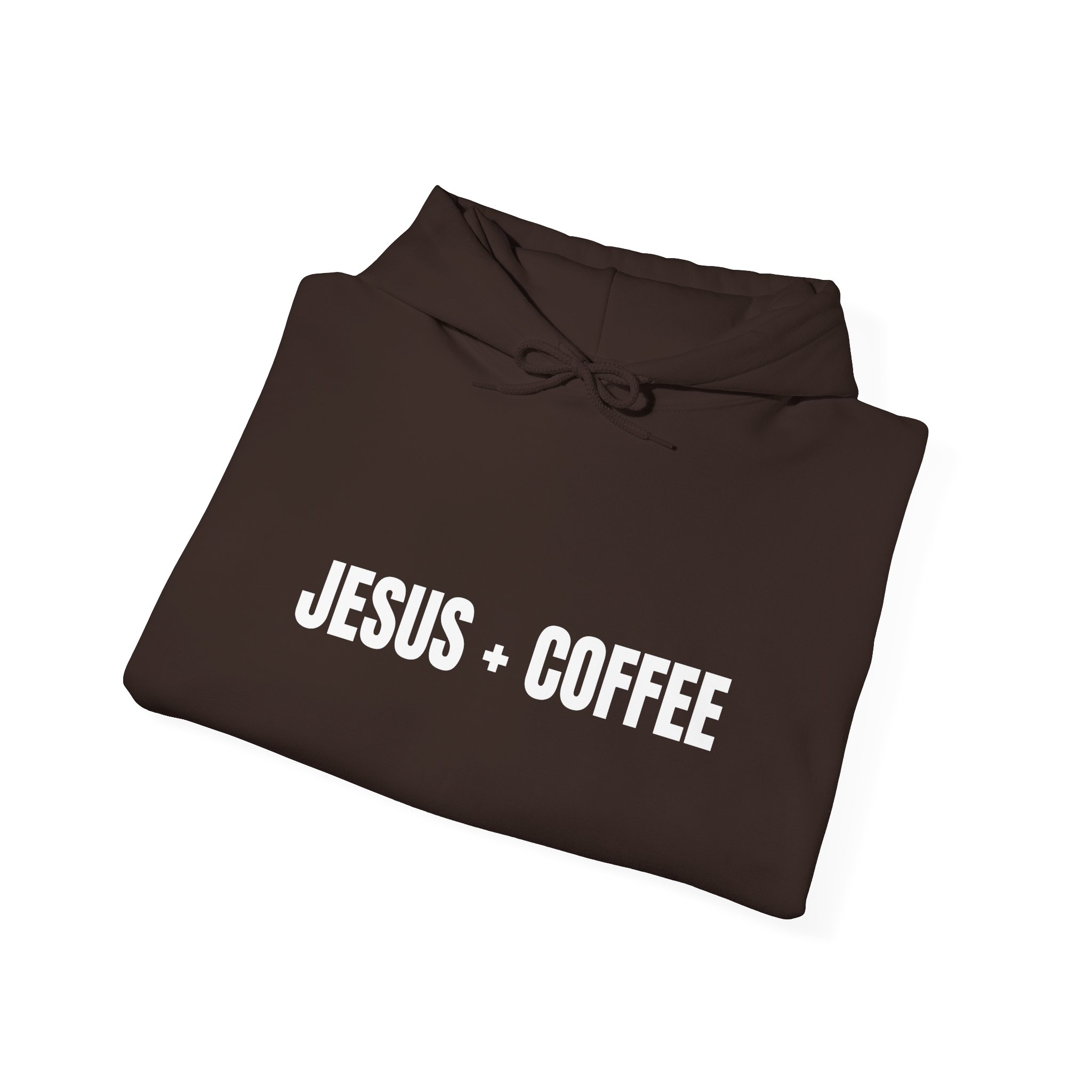 Jesus + Coffee Unisex Heavy Blend™ Hooded Sweatshirt