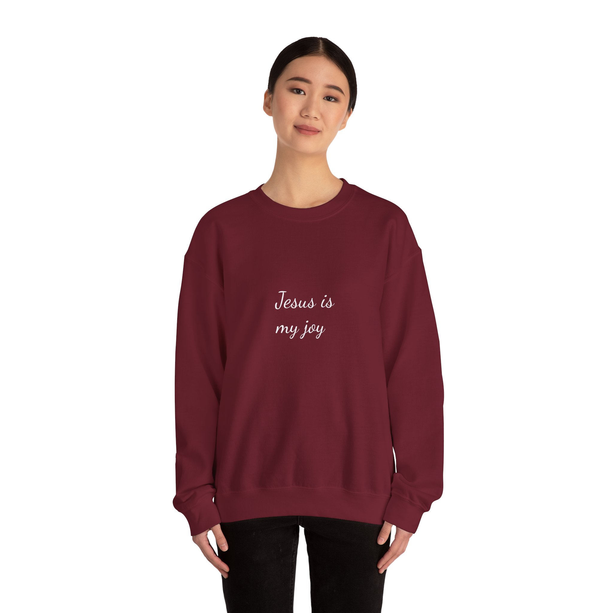 Jesus is My Joy Unisex Heavy Blend™ Crewneck Sweatshirt - Image 28