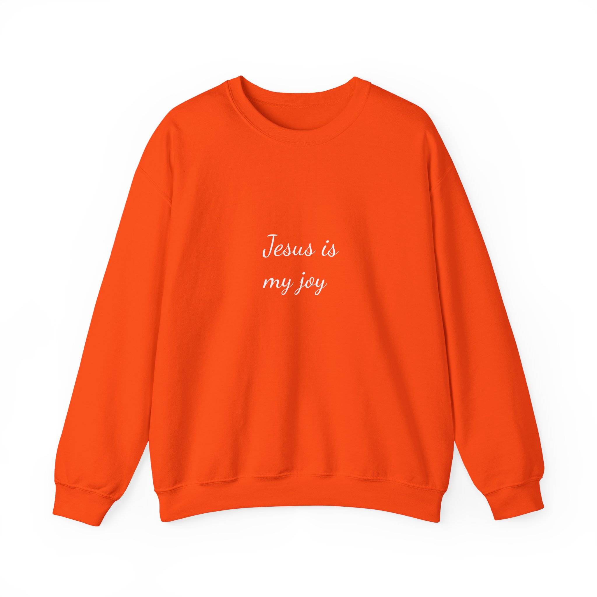 Jesus is My Joy Unisex Heavy Blend™ Crewneck Sweatshirt - Image 2