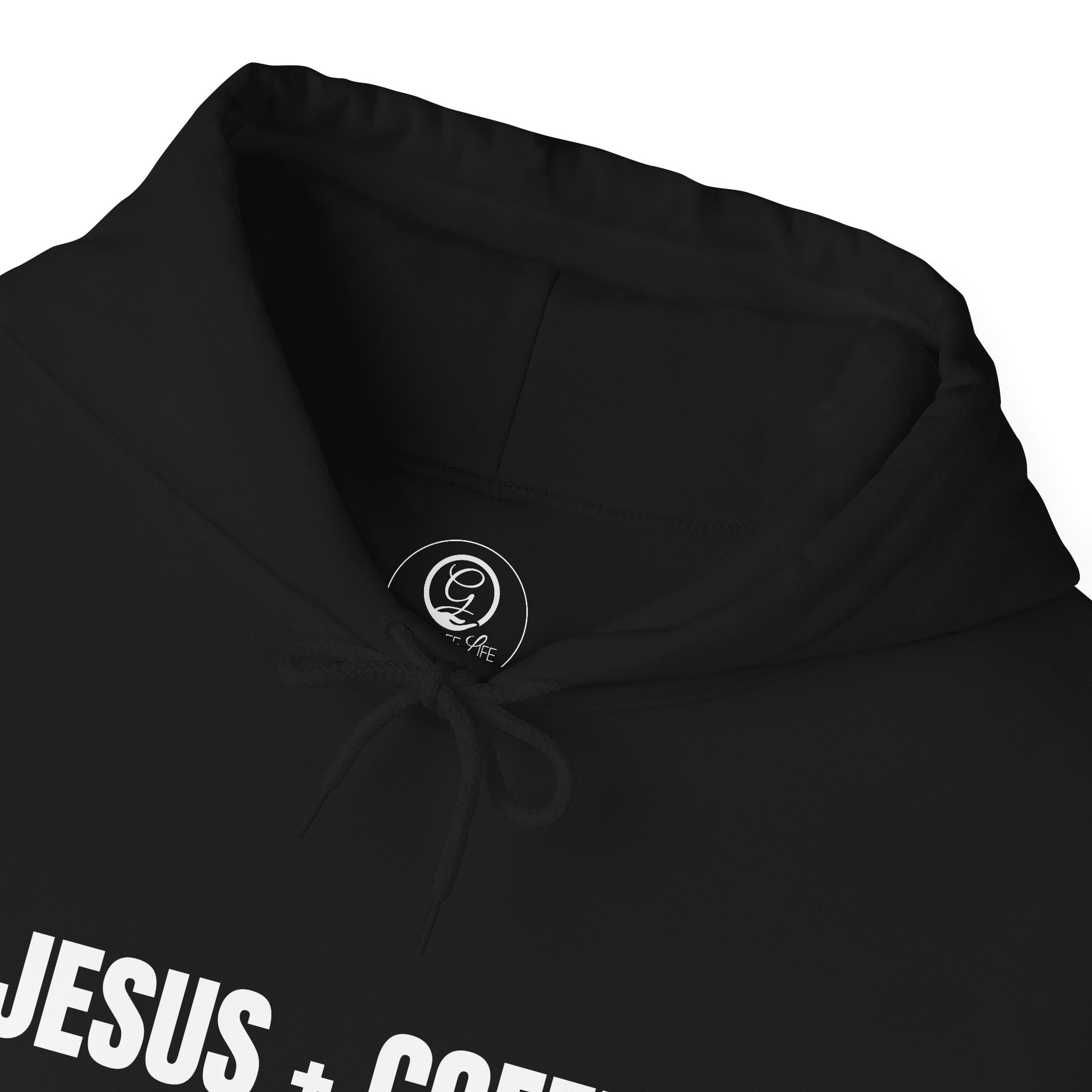 Jesus + Coffee Unisex Heavy Blend™ Hooded Sweatshirt - Image 14