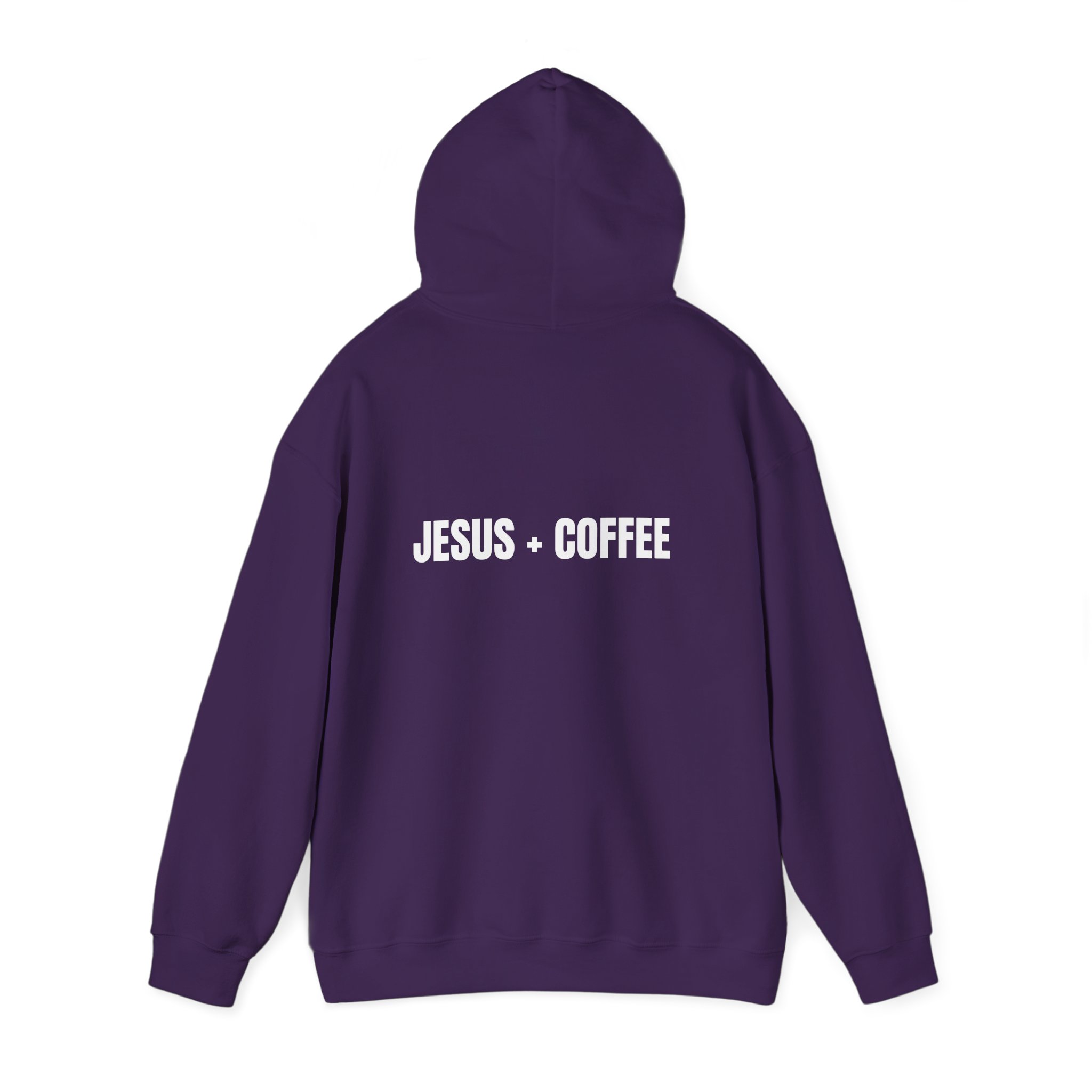 Jesus + Coffee Unisex Heavy Blend™ Hooded Sweatshirt - Image 48