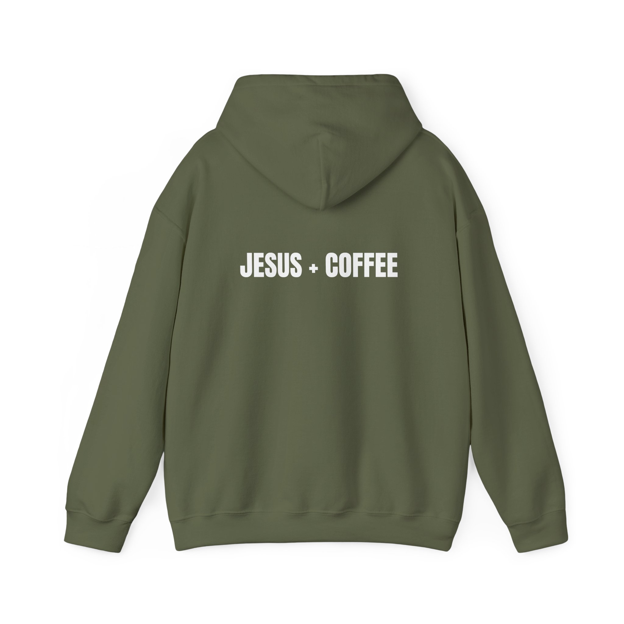 Jesus + Coffee Unisex Heavy Blend™ Hooded Sweatshirt - Image 38