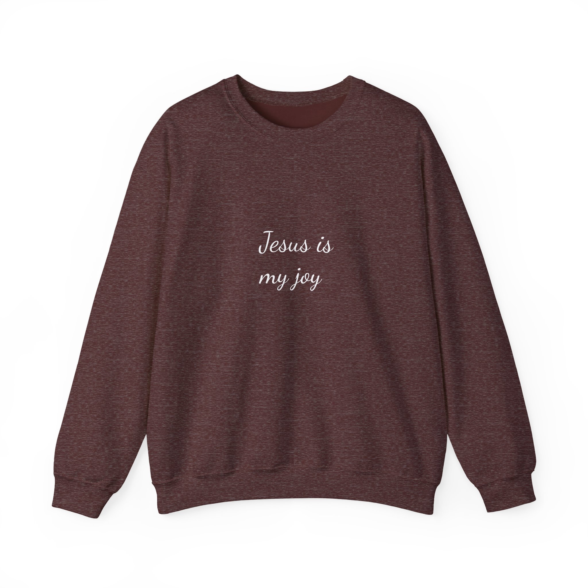 Jesus is My Joy Unisex Heavy Blend™ Crewneck Sweatshirt - Image 5
