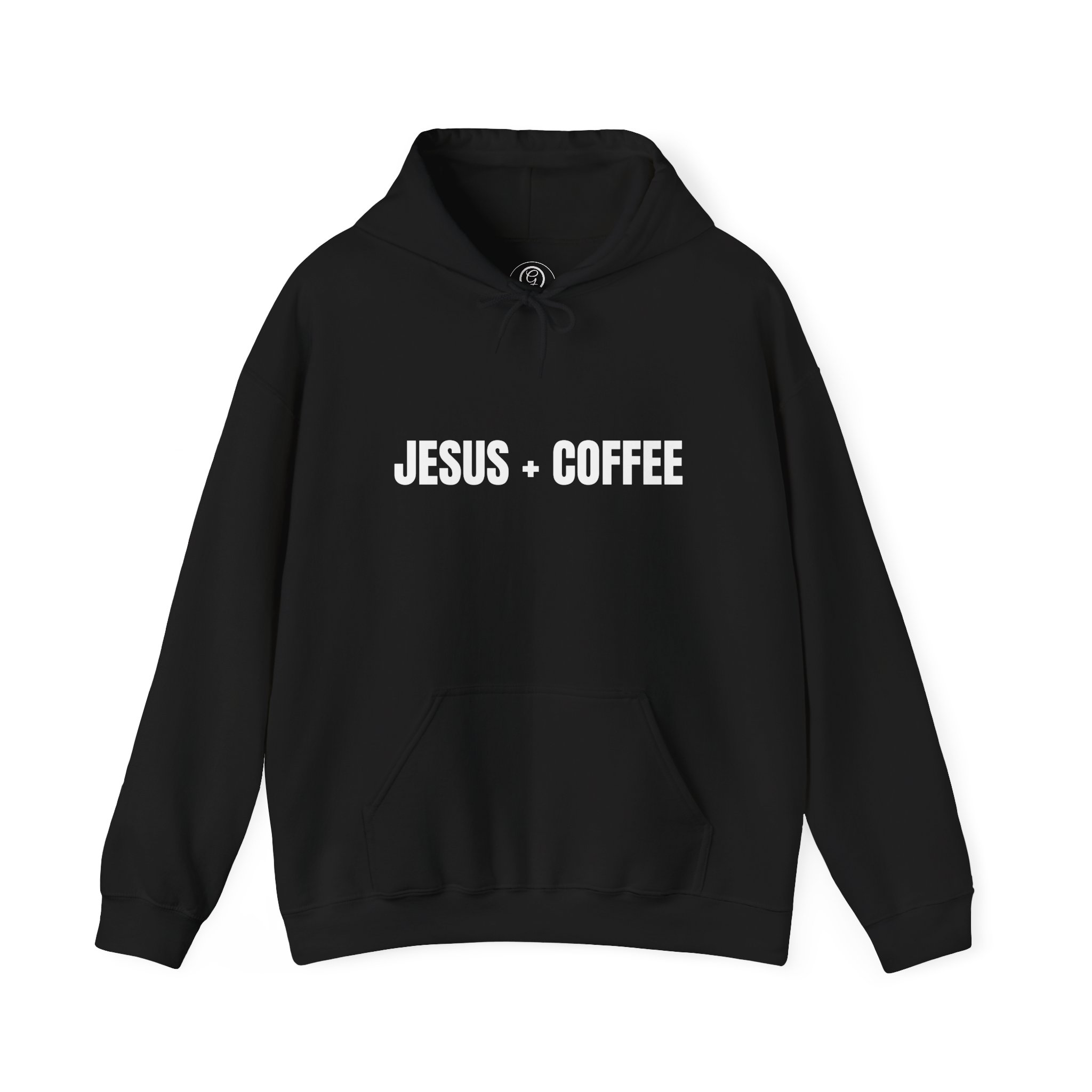 Jesus + Coffee Unisex Heavy Blend™ Hooded Sweatshirt - Image 10