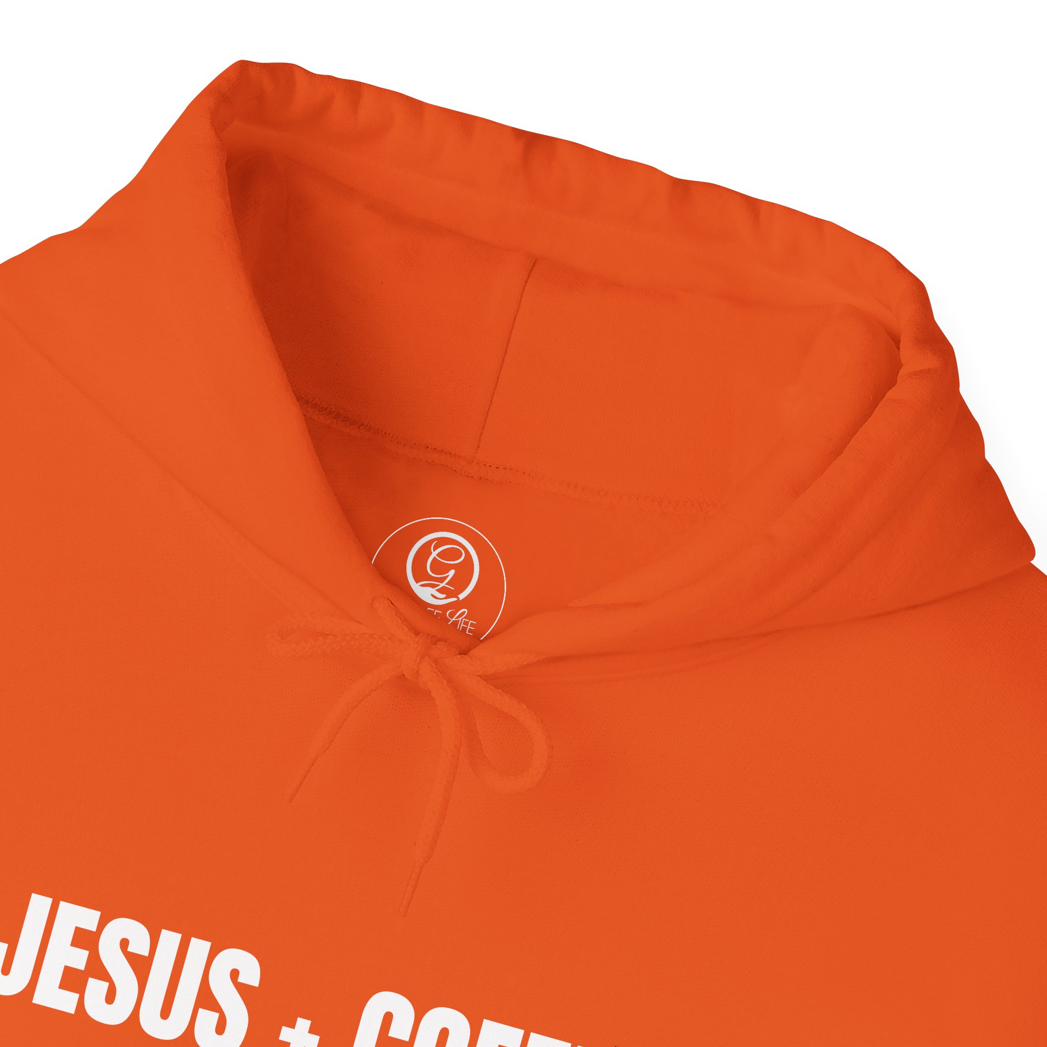 Jesus + Coffee Unisex Heavy Blend™ Hooded Sweatshirt - Image 23