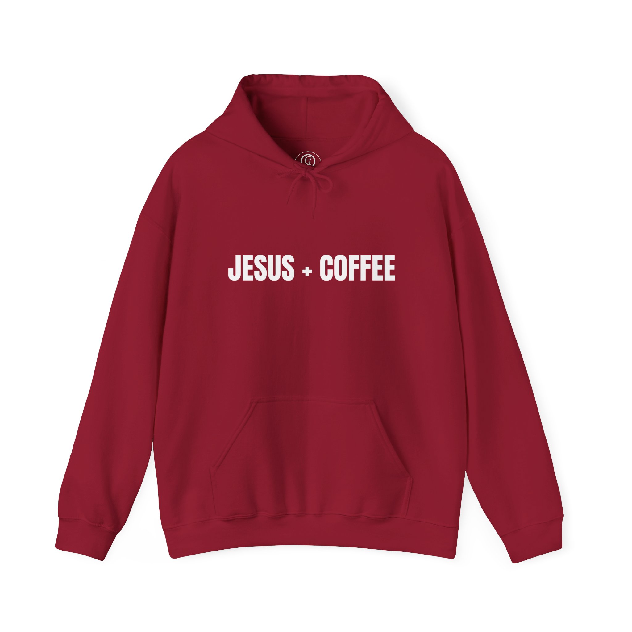 Jesus + Coffee Unisex Heavy Blend™ Hooded Sweatshirt - Image 64