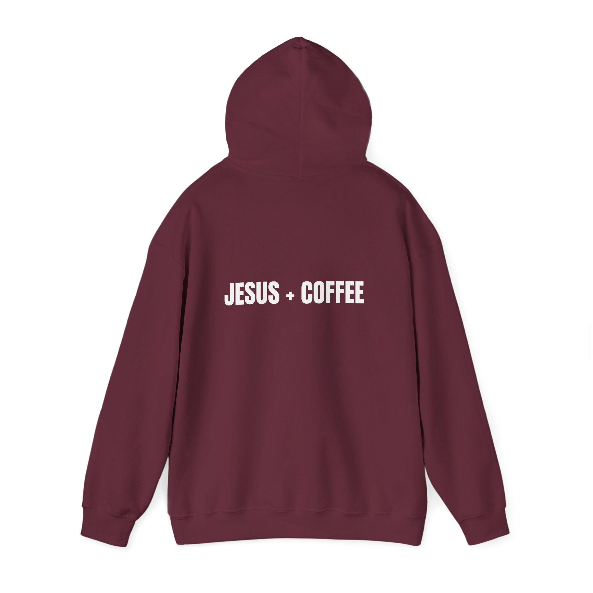Jesus + Coffee Unisex Heavy Blend™ Hooded Sweatshirt - Image 30