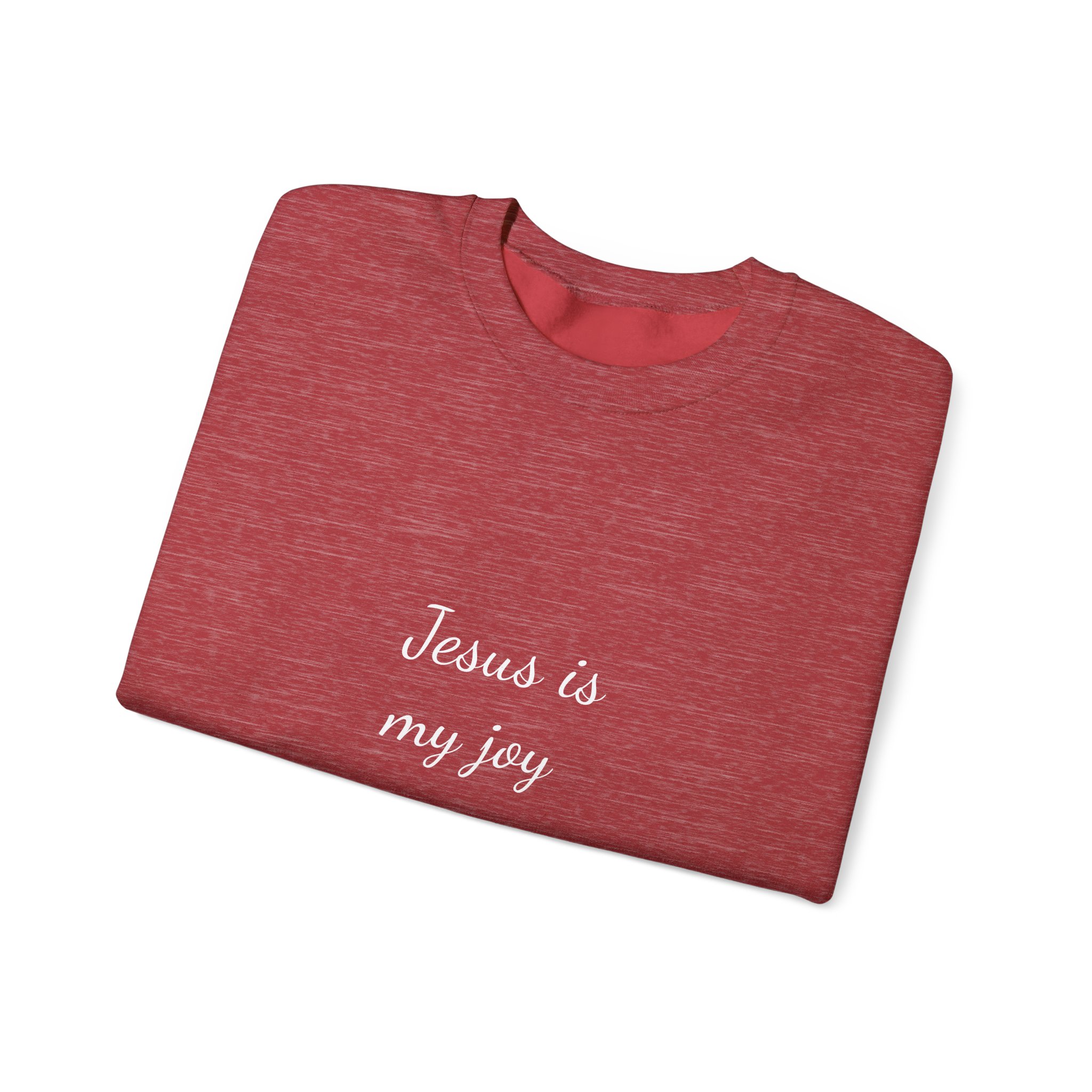 Jesus is My Joy Unisex Heavy Blend™ Crewneck Sweatshirt - Image 23