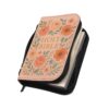 Personalized Floral Holy Bible Cover for Women – Pink Leatherette with Gold Lettering, Elegant Christian Gift