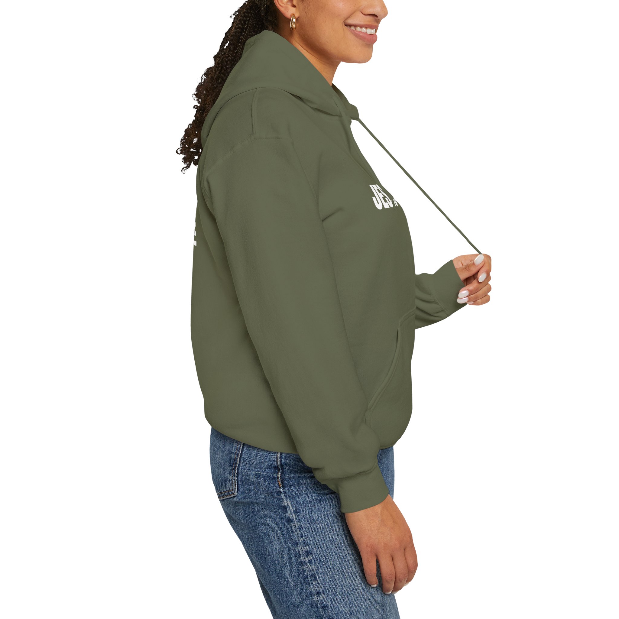 Jesus + Coffee Unisex Heavy Blend™ Hooded Sweatshirt - Image 44