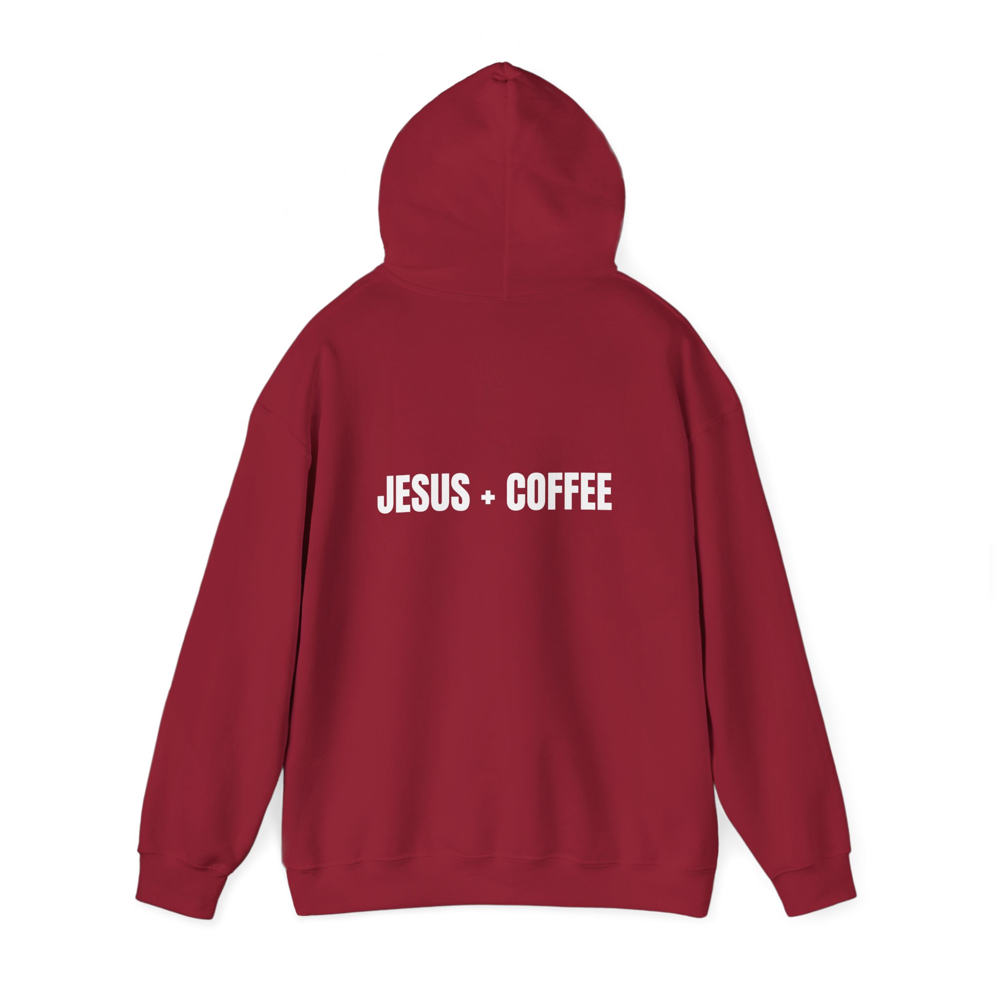 Jesus + Coffee Unisex Heavy Blend™ Hooded Sweatshirt - Image 66