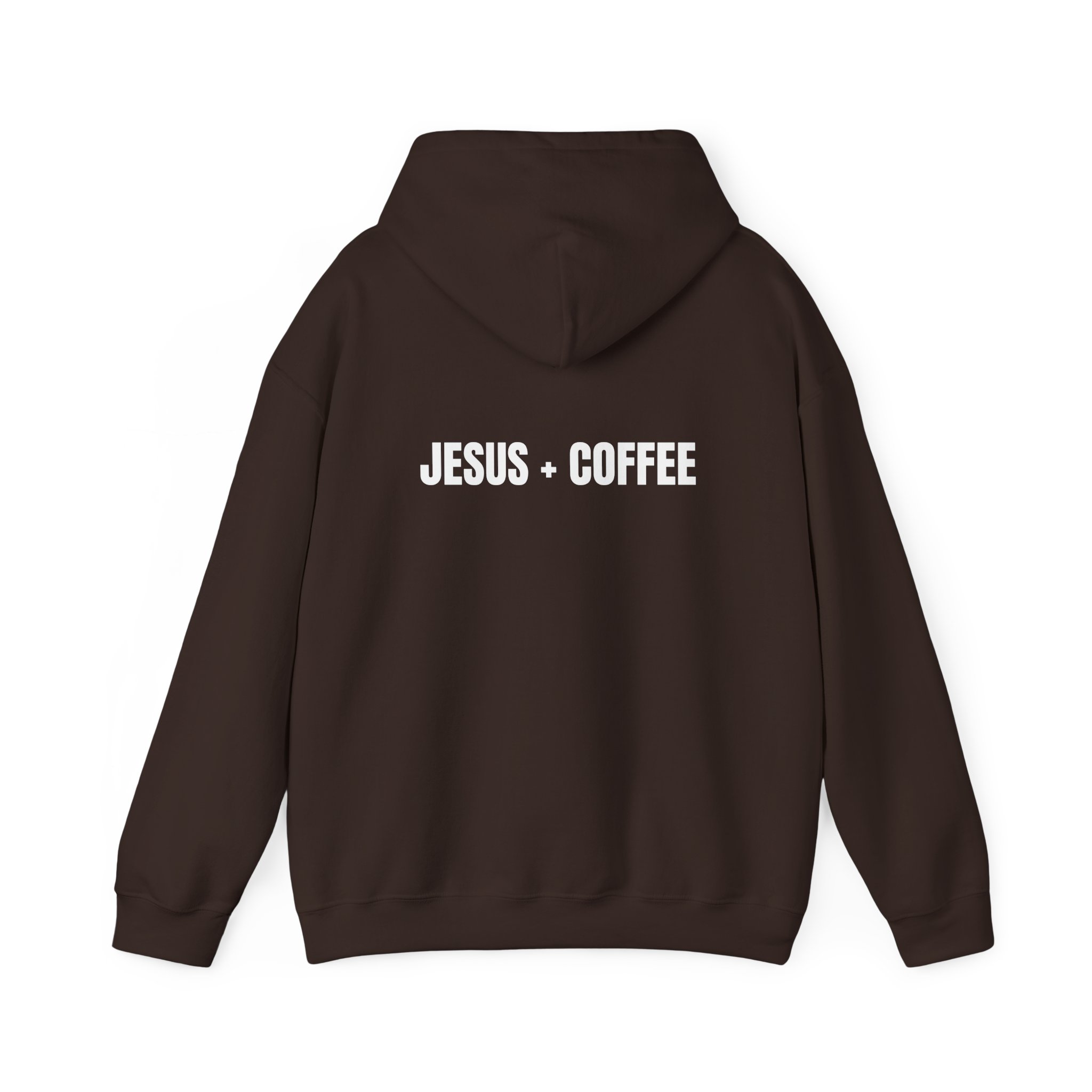 Jesus + Coffee Unisex Heavy Blend™ Hooded Sweatshirt - Image 3