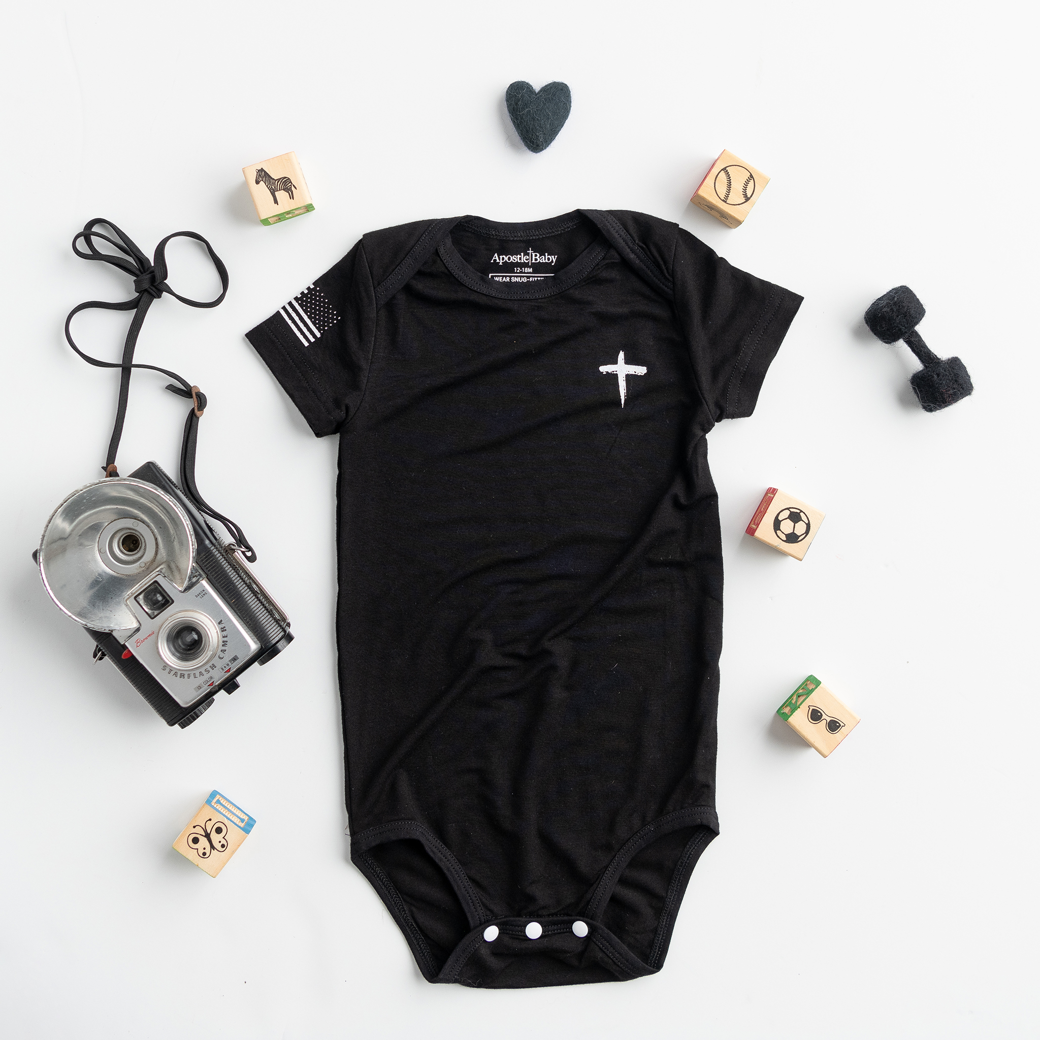 Faith And Freedom Onesie