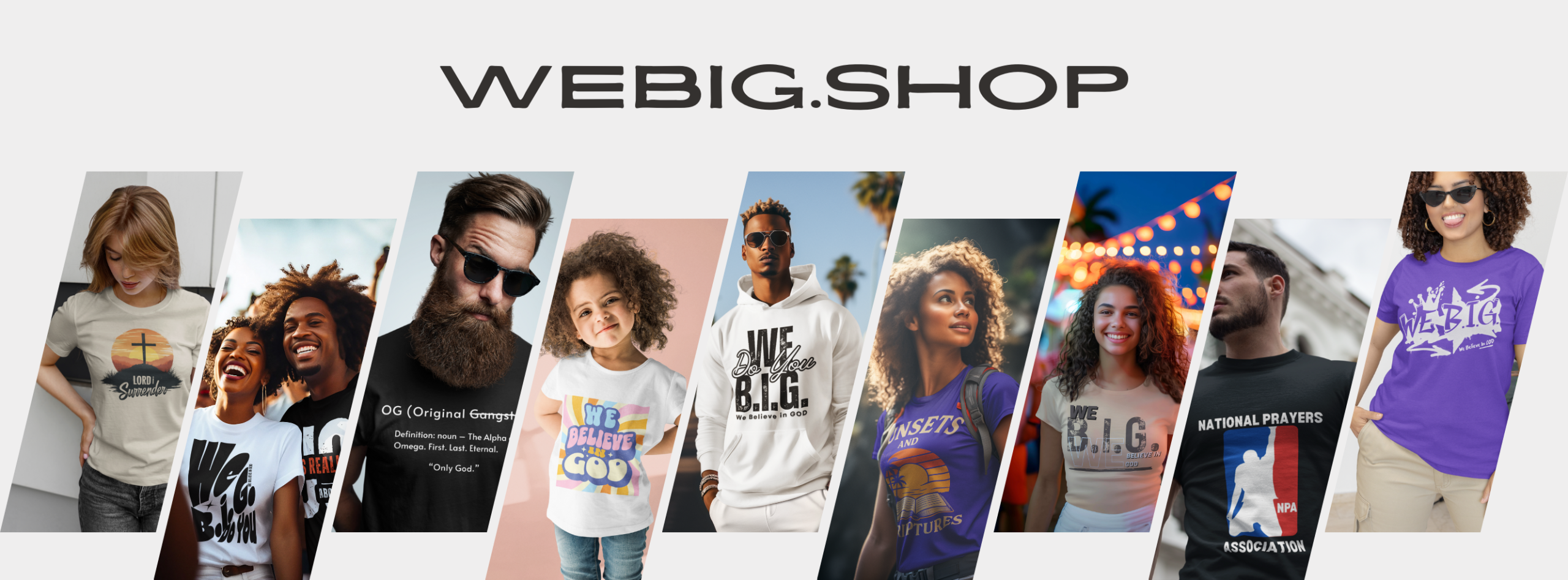We Believe in GOD (We B.i.G.) Apparel