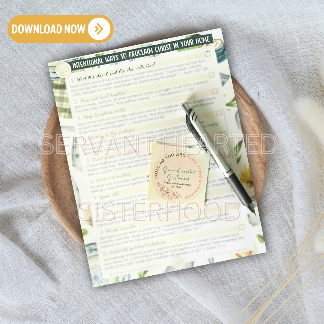 SHS Intentional Ways to Proclaim Christ in Your Home (instant download) - Image 3