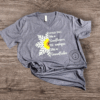 Stand Tall Like A Sunflower ~ Be Unique LIke a Snowflake Vneck T-Shirt