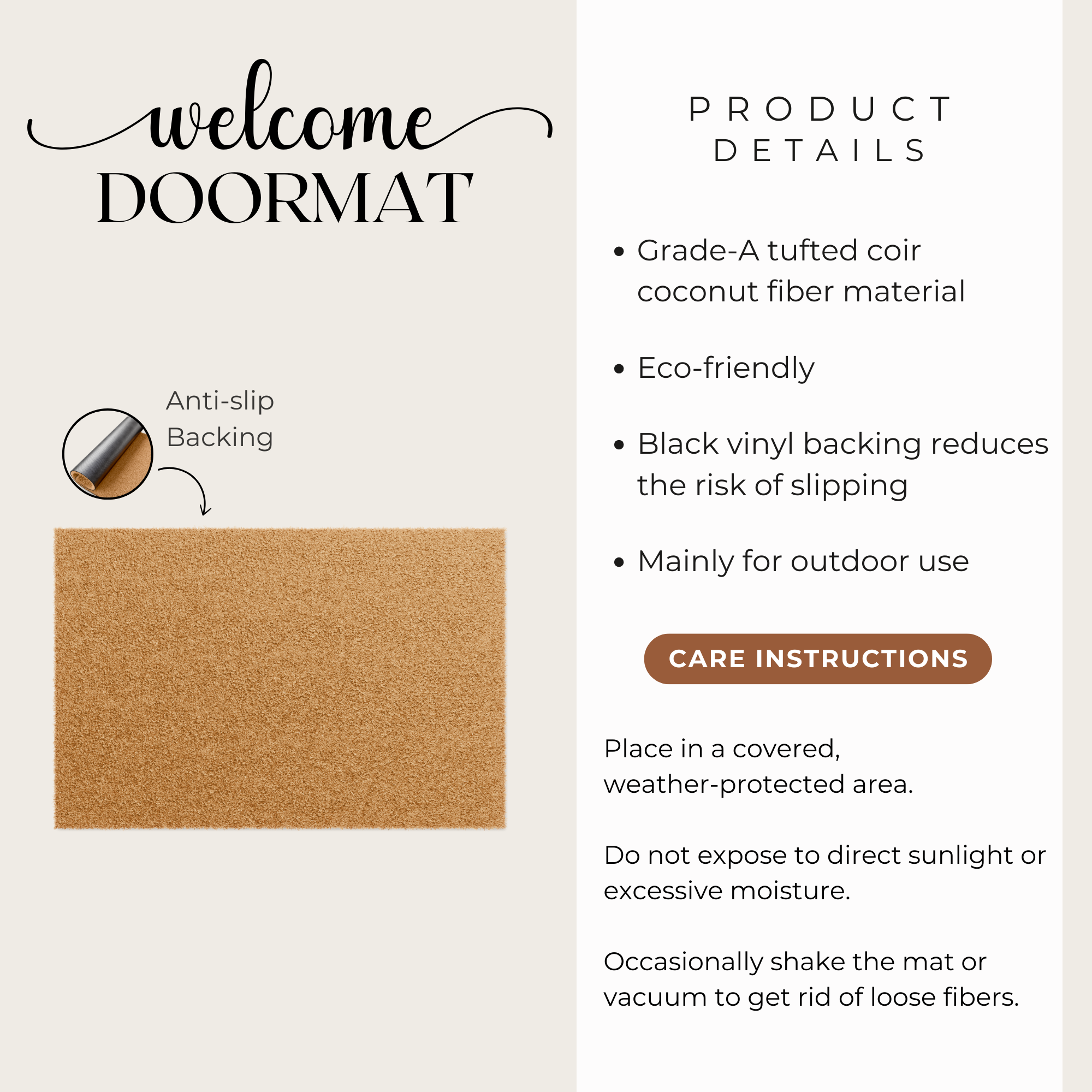 God Has A Purpose For You Doormat - Image 3